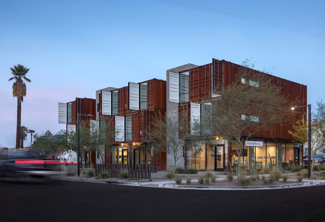 Exterior of Verum’s Strategy + Meeting HQ in Downtown Phoenix